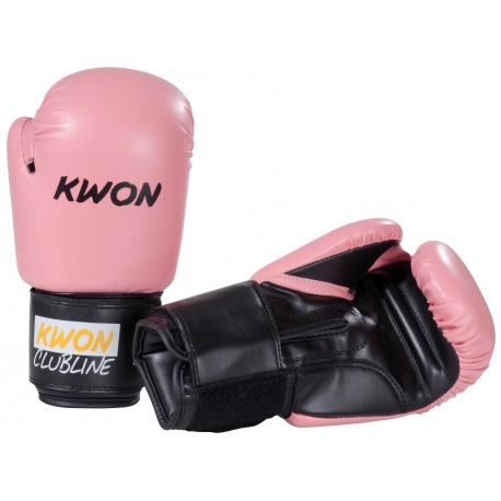Rukavice KWON Clubline Pointer růžové