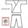 Kimono na judo DANRHO IJF Ultimate 750 modré