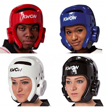 Pěnová helma na taekwondo KWON červená