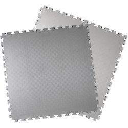 Tatami KWON Clubline 100 x 100 x 2 cm světle šedá / tmavě šedá