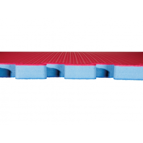 Tatami KWON Clubline WT červená / modrá 2,4 cm