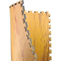 Oboustranná tatami KWON 100 x 100 x 2,5 cm vzor dřeva