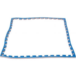 Hrany pro tatami KWON Clubline červená / modrá 2 cm