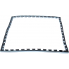 Hrany pro oboustranné tatami KWON černá / červená 2,5 cm
