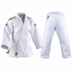 Kimono na judo DANRHO Kano bílé vel. 150 - VÝPRODEJ