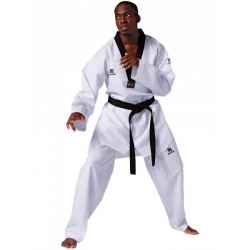 Dobok na taekwondo KWON Revolution černá klopa - vel. 180 VÝPRODEJ