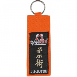 Klíčenka Kyu jiu-jitsu oranžová - VÝPRODEJ