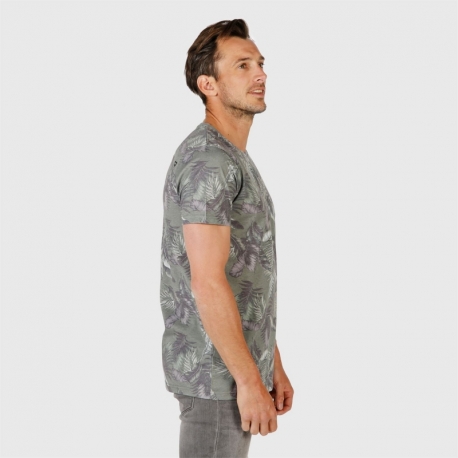 Pánské tričko Brunotti Jason-Leaf - Zelená