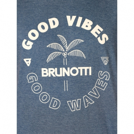 Pánské tričko Brunotti Funvibes - Modrá
