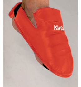 Chránič nártu na karate KWON červený