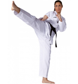 Dobok na taekwondo KWON VICTORY bílá klopa - VÝPRODEJ