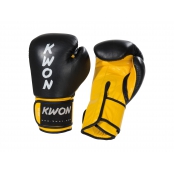 Boxovací rukavice KWON KO Champ černo-žluté