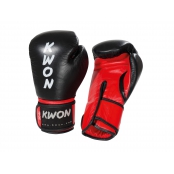 Boxovací rukavice KWON KO Champ černo-červené