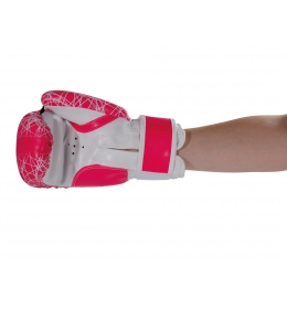 Dětské boxovací rukavice KWON NEON růžové