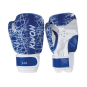 Dětské boxovací rukavice KWON NEON modré