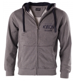 Mikina KWON PROFESSIONAL BOXING šedá