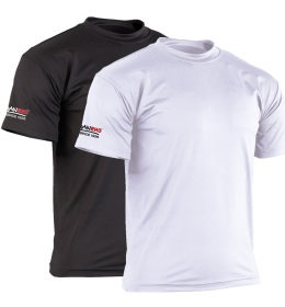 Rash guard funkční tričko s krátkým rukávem bílé