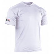 Rash guard funkční tričko s krátkým rukávem bílé