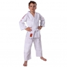 Kimono na judo DANRHO Yamanashi bílé s nášivkami