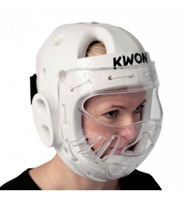 KWON helma KSL s maskou bílá
