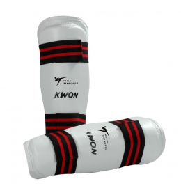 Chránič holeně na Taekwondo KWON Evolution WT bílý