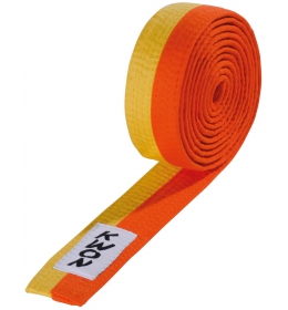 Pásek ke kimonu KWON žluto-oranžový