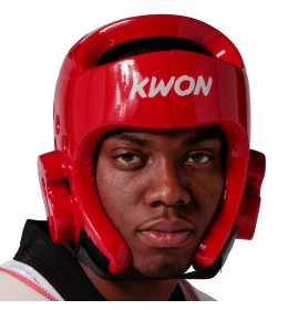 Pěnová helma na Taekwondo KWON červená