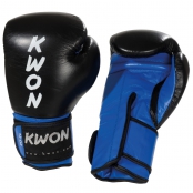Boxovací rukavice KWON KO Champ černo-modré 10 oz. - VÝPRODEJ