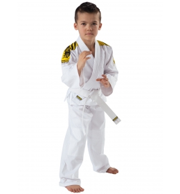 Kimono na JUDO KWON CLUBLINE JUNIOR bílé - VÝPRODEJ
