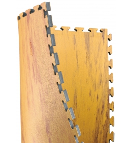 Oboustranné tatami KWON se vzorem dřeva a písku - VÝPRODEJ