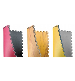 Oboustranné tatami KWON se vzorem dřeva a písku - VÝPRODEJ