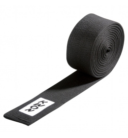 Budo pásek KWON bavlněný černý - VÝPRODEJ