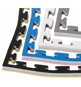 Hrany pro tatami KWON Club Line červená / modrá - VÝPRODEJ