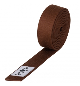 Pásek ke kimonu KWON hnědý vel. 240 - VÝPRODEJ