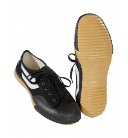 Plátěné boty černé - VÝPRODEJ