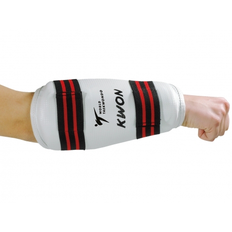 Chránič předloktí na taekwondo KWON Evolution WT bílý