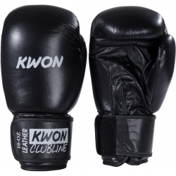 Rukavice KWON Clubline Pointer kožené černé